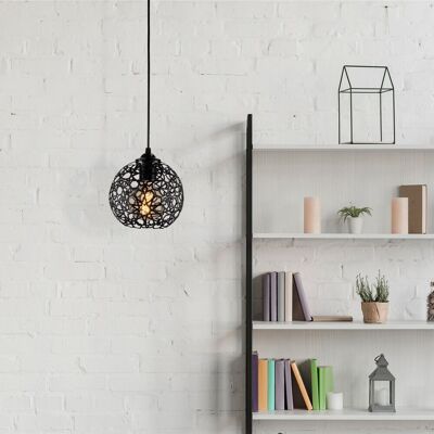 Lustra, Fellini - MR - 788, Alby, 17 x 115 cm, 1 x E27, 40W, negru Lustra, Fellini - MR - 788, Alby, 17 x 115 cm, 1 x E27, 40W, negru
