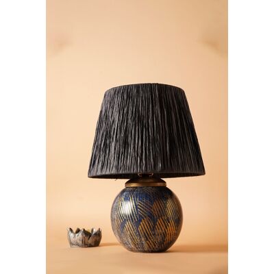 Lampa de masa, Opviq, 687HMY2236, Albastru Lampa de masa, Opviq, 687HMY2236, Albastru