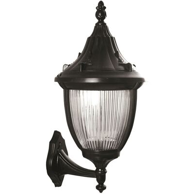 Lampa de perete exterioară neagră Floriane Garden Berendina 35x35x50cm - Aplica de perete Lampa de perete exterioară neagră Floriane Garden Berendina 35x35x50cm - Aplica de perete