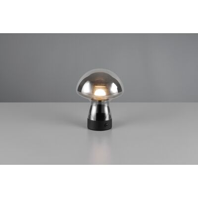 Lampa de masa Dooley, RL, 14x18 cm, 1.5W, 1x SMD, sticla, gri Lampa de masa Dooley, RL, 14x18 cm, 1.5W, 1x SMD, sticla, gri