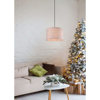 Lustra Elmau, TRIO, 35x150 cm, 60W, 1x E27, metal, natur/bej Lustra Elmau, TRIO, 35x150 cm, 60W, 1x E27, metal, natur/bej