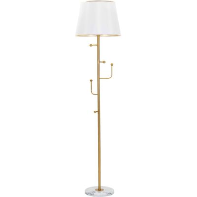 Lampa de podea MAURO FERRETTI - Alb și auriu - 173cm înălțime Lampa de podea MAURO FERRETTI - Alb și auriu - 173cm înălțime