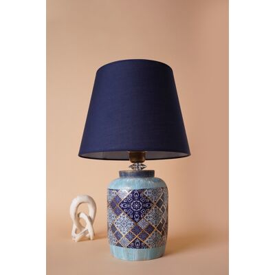 Lampa de masa, Opviq, 687HMY2215, Albastru Lampa de masa, Opviq, 687HMY2215, Albastru