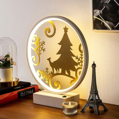 Shadow Lampa de masa, Opviq, 526SHD1141, Alb/Auriu Shadow Lampa de masa, Opviq, 526SHD1141, Alb/Auriu