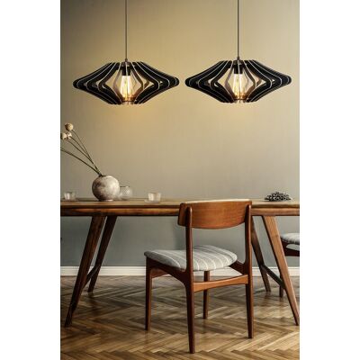 Lustra 2 piese, 173, FullHouse, 47 x 55 cm, 1 x E27, 60W, negru Lustra 2 piese, 173, FullHouse, 47 x 55 cm, 1 x E27, 60W, negru
