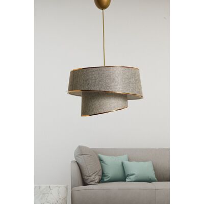 Lustra, Barette - Beige, FullHouse, 32 x 32 x 70 cm, 1 x E27, 60W, bej Lustra, Barette - Beige, FullHouse, 32 x 32 x 70 cm, 1 x E27, 60W, bej