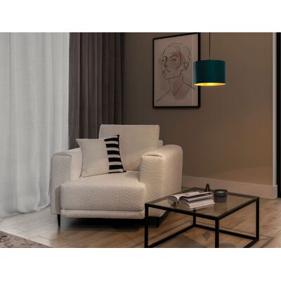 Lustra ELTAP, Vespillo, 25x110 cm, 1xE27, 15W, otel/PVC, verde/auriu Lustra ELTAP, Vespillo, 25x110 cm, 1xE27, 15W, otel/PVC, verde/auriu