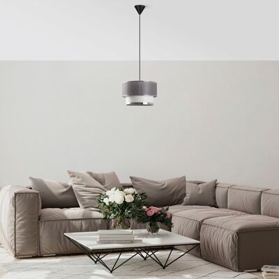 FullHouse Lustra, Opviq, 390FLH1819, Gri / Argintiu FullHouse Lustra, Opviq, 390FLH1819, Gri / Argintiu