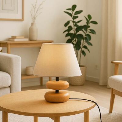 Lampa de masa, Opviq, 780SGN4698, Bej Lampa de masa, Opviq, 780SGN4698, Bej