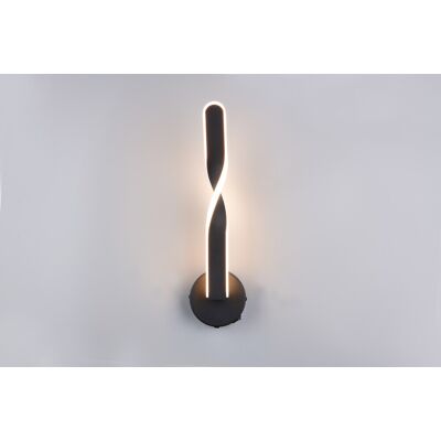 Aplica LED Ginko TRIO LIGHTING - Metal, Negru, 46cm Aplica LED Ginko TRIO LIGHTING - Metal, Negru, 46cm