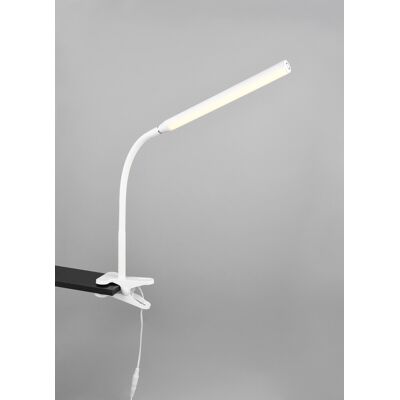 Lampa de masa Nevada, RL, 35x0.8x38 cm, 5W, 1x SMD, plastic, alb mat Lampa de masa Nevada, RL, 35x0.8x38 cm, 5W, 1x SMD, plastic, alb mat