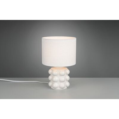 Lampa de masa Kate, RL, 20x30 cm, 40W, 1x E14, ceramica, alb Lampa de masa Kate, RL, 20x30 cm, 40W, 1x E14, ceramica, alb