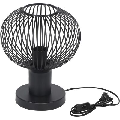 Lampa de masa Gila, TRIO, 23x28 cm, 10W, 1x E27, metal, negru mat Lampa de masa Gila, TRIO, 23x28 cm, 10W, 1x E27, metal, negru mat
