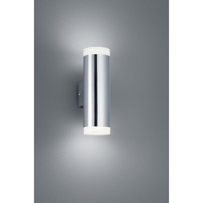 Aplica de perete Ray, TRIO, 5.2x8x16.6 cm, 4W, 2x SMD, plastic, argintiu Aplica de perete Ray, TRIO, 5.2x8x16.6 cm, 4W, 2x SMD, plastic, argintiu