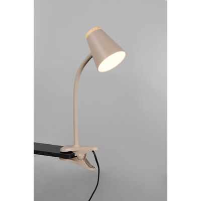 Lampa de masa Pongo, RL, 9.5x33 cm, 4.5W, 1x SMD, plastic, bej/natur Lampa de masa Pongo, RL, 9.5x33 cm, 4.5W, 1x SMD, plastic, bej/natur