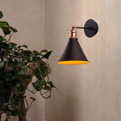 Aplica de perete, Berceste - N-680, Alby, 20 x 29 cm, 1 x E27, 40W, negru Aplica de perete, Berceste - N-680, Alby, 20 x 29 cm, 1 x E27, 40W, negru