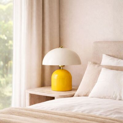 Lampa de masa, Opviq, 780SGN2175, Galben Lampa de masa, Opviq, 780SGN2175, Galben
