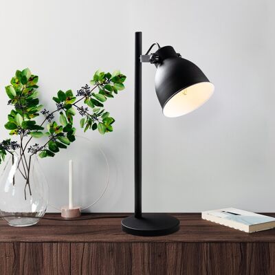 Lampa de masa, Opviq, 521SHN2254, Alb/Negru Lampa de masa, Opviq, 521SHN2254, Alb/Negru