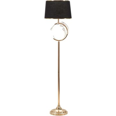CHARME1921 - Lampa de podea auri și neagră - Lampa de podea CHARME1921 - Lampa de podea auri și neagră - Lampa de podea