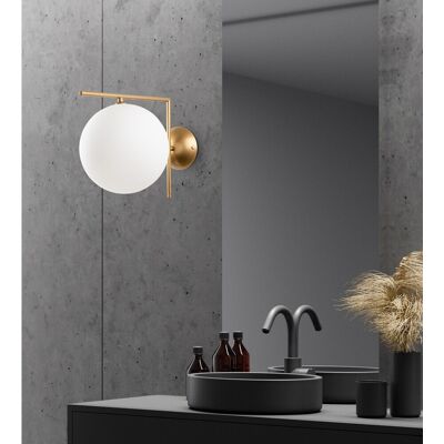 Opviq - Luminar Horizontal Lamp - Auriu - Metal Opviq - Luminar Horizontal Lamp - Auriu - Metal