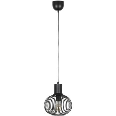 Lustra Gila, TRIO, 23x150 cm, 10W, 1x E27, metal, negru mat Lustra Gila, TRIO, 23x150 cm, 10W, 1x E27, metal, negru mat