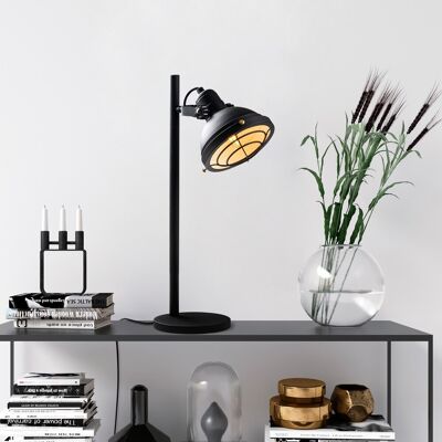 Lampa de masa, Opviq, 521SHN2252, Alb/Negru Lampa de masa, Opviq, 521SHN2252, Alb/Negru