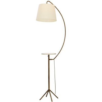 Lampadar, LM-9126-1E, Aurora, 60 x 180 cm, 1 x E27, 60W, crem/aramiu antic Lampadar, LM-9126-1E, Aurora, 60 x 180 cm, 1 x E27, 60W, crem/aramiu antic