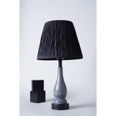 Lampa de masa, Opviq, 687HMY2226, Gri/Negru Lampa de masa, Opviq, 687HMY2226, Gri/Negru