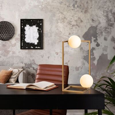 Lampa de masa, Opviq, 521SHN3675, Auriu Lampa de masa, Opviq, 521SHN3675, Auriu