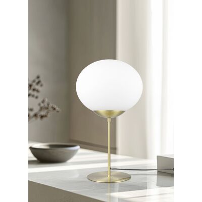 Lampa de masă Fomento de TRIO - V520mm - E27 - Albă Lampa de masă Fomento de TRIO - V520mm - E27 - Albă