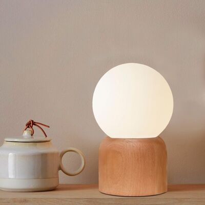 Lampa de masa, Opviq, 780SGN4703, Bej/Alb Lampa de masa, Opviq, 780SGN4703, Bej/Alb