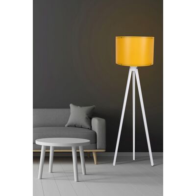 FullHouse Lampadar, Opviq, 390FLH1107, Galben/Alb FullHouse Lampadar, Opviq, 390FLH1107, Galben/Alb