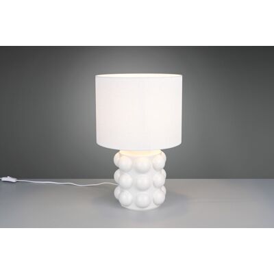 Lampa de masa Kate, RL, 30x47 cm, 60W, 1x E27, ceramica, alb Lampa de masa Kate, RL, 30x47 cm, 60W, 1x E27, ceramica, alb