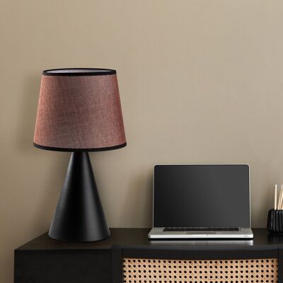 Lampa de masa, Opviq, 892OPV2618, Negru/Maro Lampa de masa, Opviq, 892OPV2618, Negru/Maro
