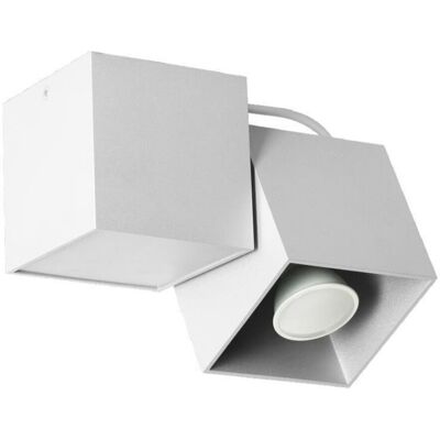 Lampa de tavan Lampex, Kraft 1 White, GU10, 40W Lampa de tavan Lampex, Kraft 1 White, GU10, 40W