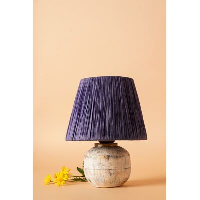 Lampa de masa, Opviq, 687HMY2245, Alb/Albastru Lampa de masa, Opviq, 687HMY2245, Alb/Albastru