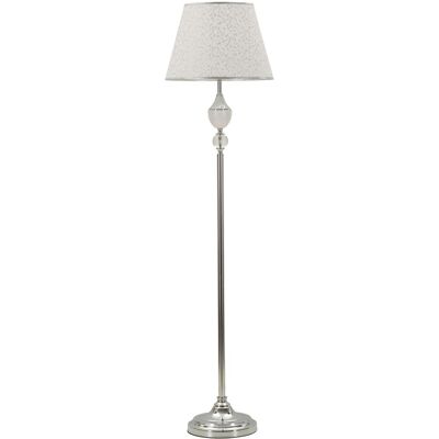 Lampadar Kody, Mauro Ferretti, 1 x E27, 40W, 40x158 cm, fier, argintiu/alb Lampadar Kody, Mauro Ferretti, 1 x E27, 40W, 40x158 cm, fier, argintiu/alb