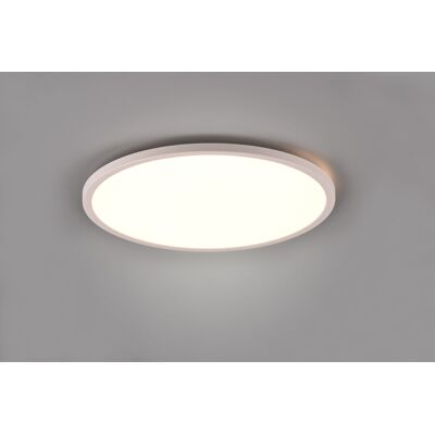 Plafoniera Aureo, RL, 40x2.5 cm, 30W, 1x SMD, plastic, alb mat Plafoniera Aureo, RL, 40x2.5 cm, 30W, 1x SMD, plastic, alb mat