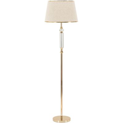 Lampadar Praga, Mauro Ferretti, 1 x E27, 40W, 45x165 cm, fier/sticla, auriu Lampadar Praga, Mauro Ferretti, 1 x E27, 40W, 45x165 cm, fier/sticla, auriu