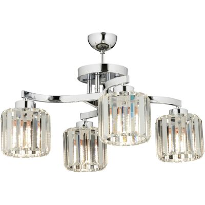 Hanah Home Leanora Lustrul de Cristal Hanah Home Leanora Lustrul de Cristal