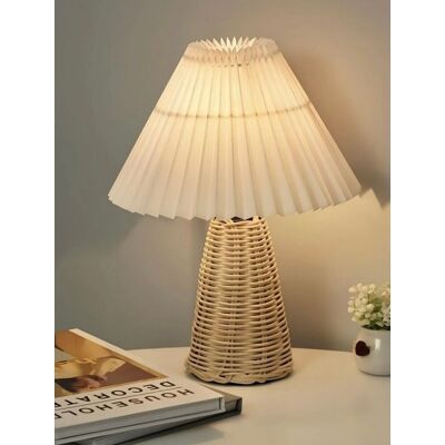 Lampa de masa, Opviq, 751ARL1137, Bambus, Crem / Bej Lampa de masa, Opviq, 751ARL1137, Bambus, Crem / Bej