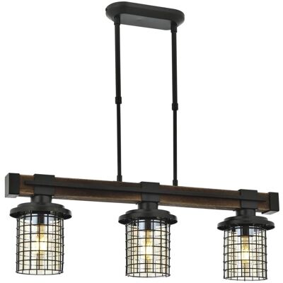 Lustra, AV-4216-3EY, Avonni, 75 x 15 x 70 cm, 3 x E27, 60W, negru Lustra, AV-4216-3EY, Avonni, 75 x 15 x 70 cm, 3 x E27, 60W, negru