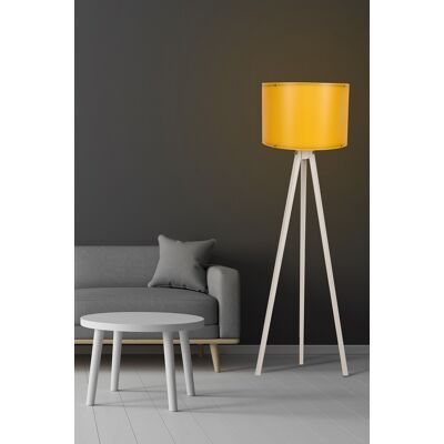 Lampadar, 117, FullHouse, 38 x 145 cm, 1 x E27, 60W, crem/galben Lampadar, 117, FullHouse, 38 x 145 cm, 1 x E27, 60W, crem/galben
