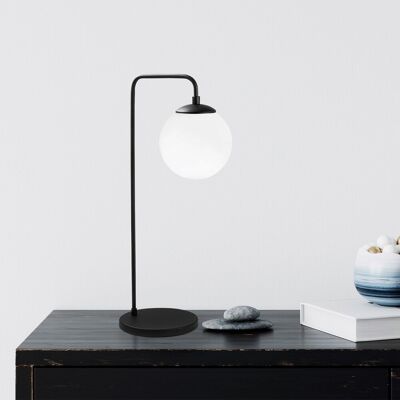 Fulgor Lampa de masa, Opviq, 942FLG1344, Alb/Negru Fulgor Lampa de masa, Opviq, 942FLG1344, Alb/Negru