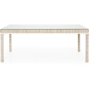 Maison Masa dining pentru gradina/terasa Cielo, 200x100x76 cm, aluminiu/sticla securizata, gri Maison Masa dining pentru gradina/terasa Cielo, 200x100x76 cm, aluminiu/sticla securizata, gri