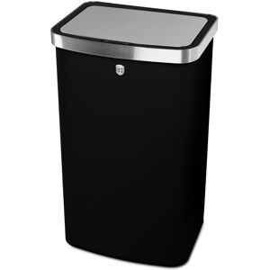 Cos de gunoi cu senzor Berlinger Haus, Matte Black, 38.5x28.5x65 cm, 60 L, otel, negru mat Cos de gunoi cu senzor Berlinger Haus, Matte Black, 38.5x28.5x65 cm, 60 L, otel, negru mat