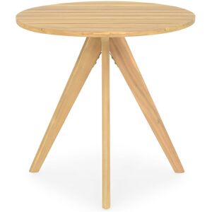Maison Masuta rotunda pentru gradina/terasa Panay, 80x78 cm, lemn acacia, natur Maison Masuta rotunda pentru gradina/terasa Panay, 80x78 cm, lemn acacia, natur
