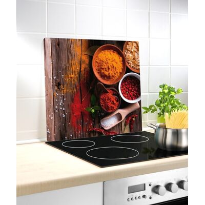 Protectie perete bucatarie, Wenko, Spice, 50 x 56 cm, sticla termorezistenta Protectie perete bucatarie, Wenko, Spice, 50 x 56 cm, sticla termorezistenta