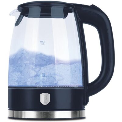 Ceainic electric Berlinger Haus, Deep Sea, 1.7 L, sticla borosilicata, albastru mat/transparent Ceainic electric Berlinger Haus, Deep Sea, 1.7 L, sticla borosilicata, albastru mat/transparent