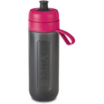 Sticla filtranta Brita, Fill&Go Active, 600 ml, roz Sticla filtranta Brita, Fill&Go Active, 600 ml, roz